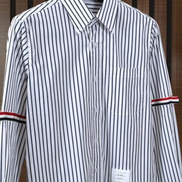 Thom Browne Men's Long Sleeve Shirt - Picture 5 of 5